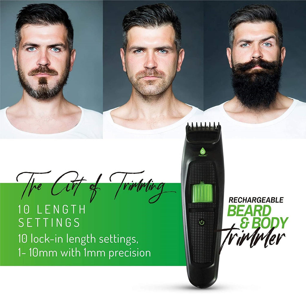 Rechargeable Beard And Body Trimmer-2