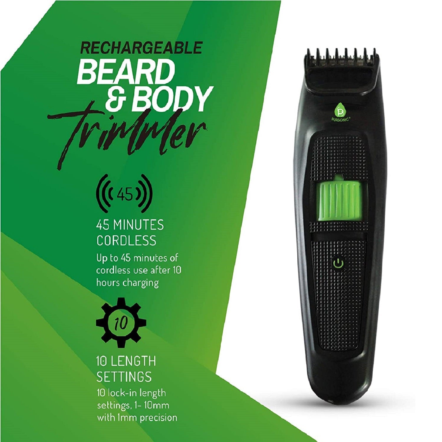 Rechargeable Beard And Body Trimmer-3