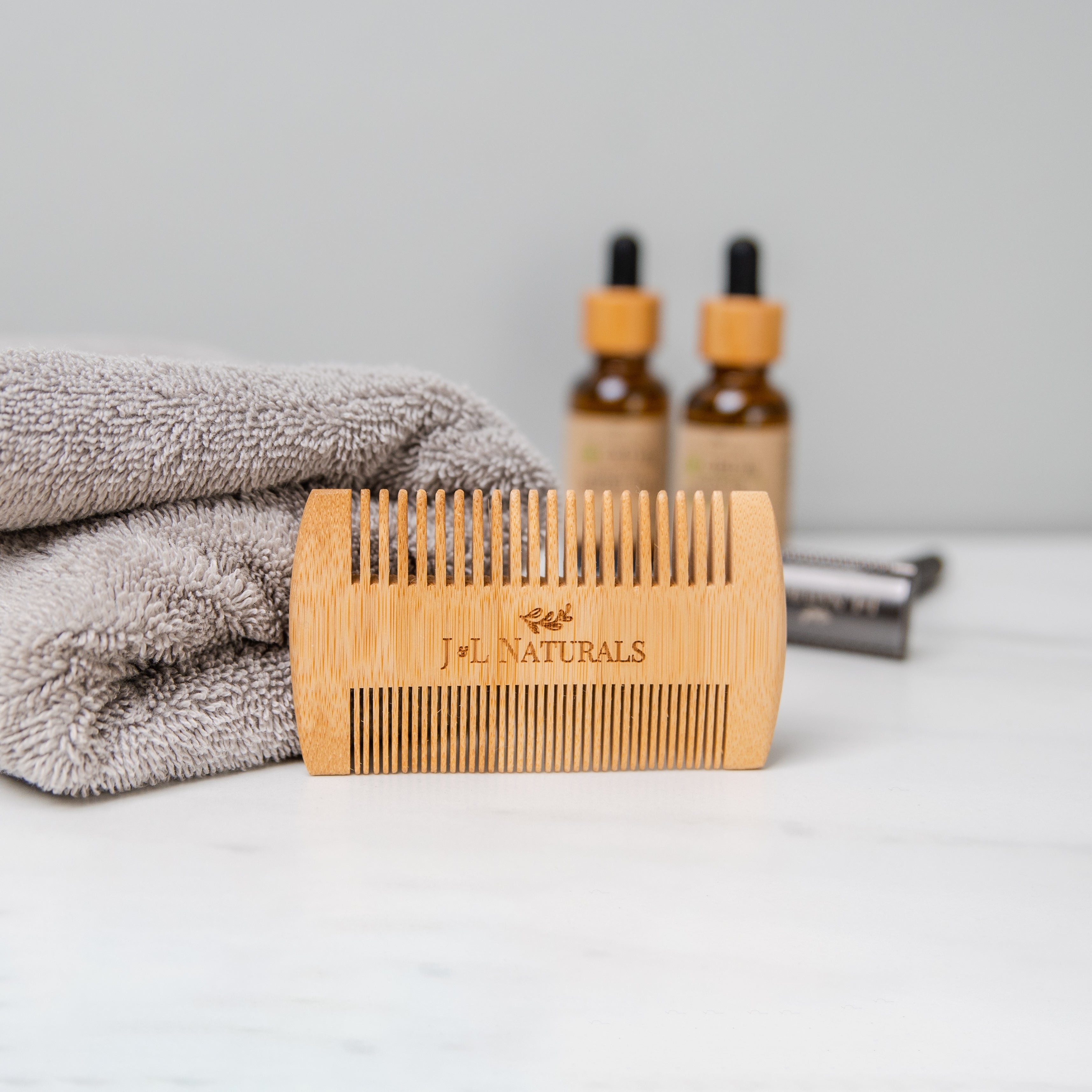 Bamboo Beard Comb-2