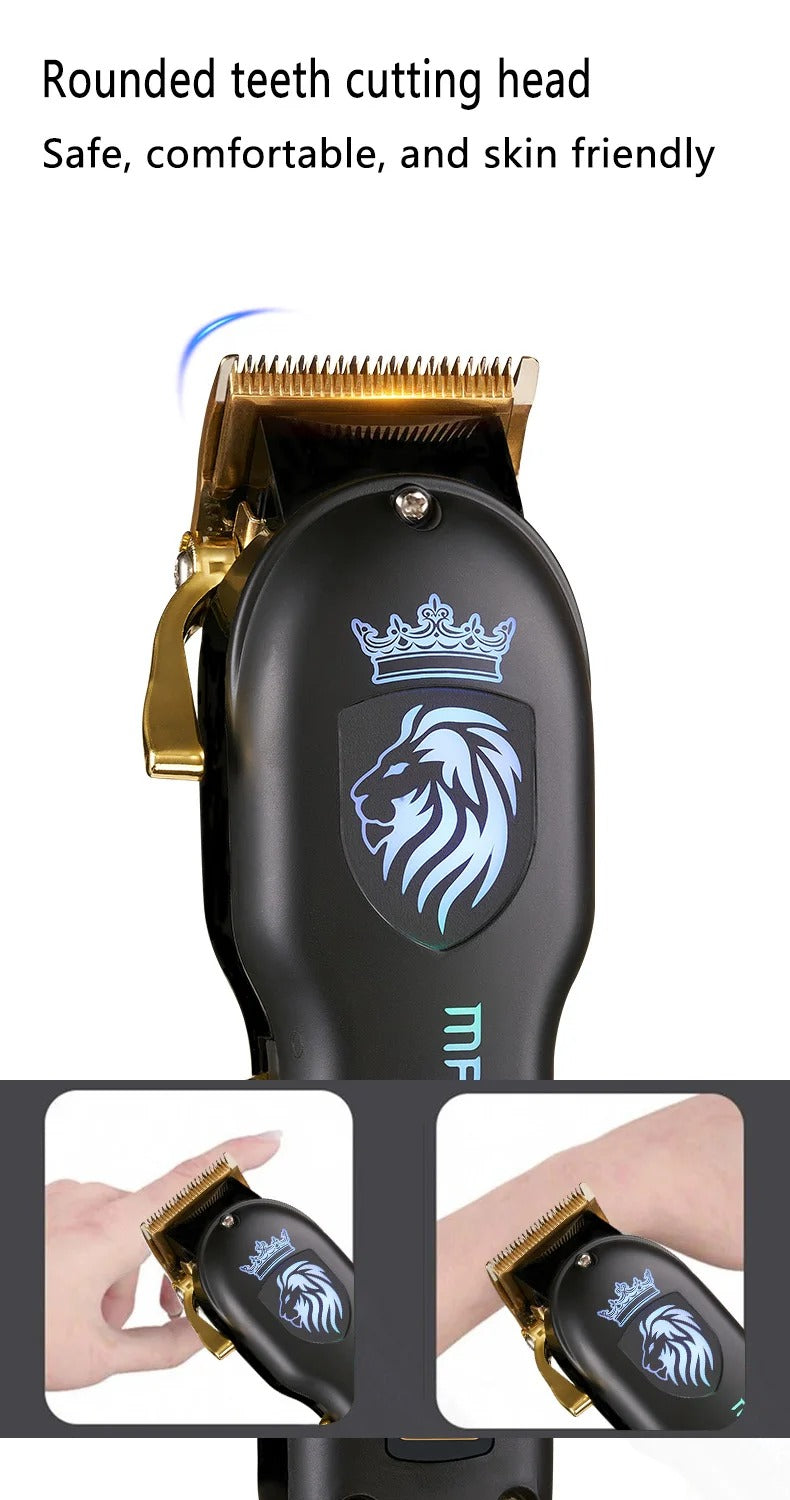 NNEOBA Professional Hair Clipper Rechargeable Electric Beard & Hair Trimmer-3